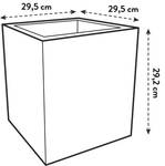 vivo next square 30cm mushroom beige
